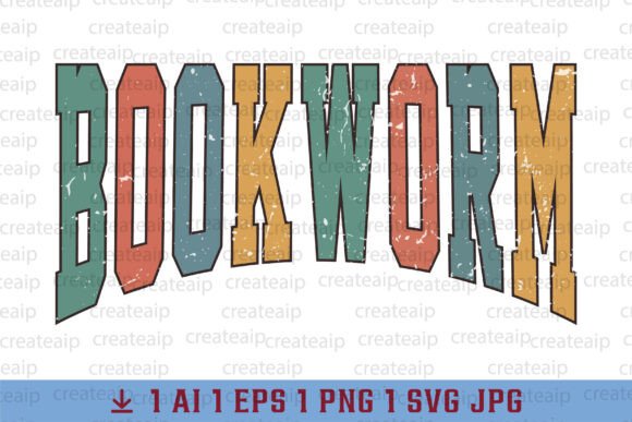 Bookworm PNG Book Lover Varsity Design Review