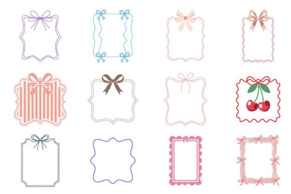 Cute Decorative Bow Frame Set: A Designer's Review
