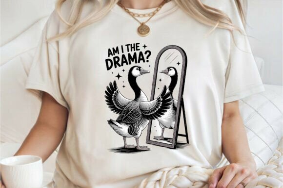 Funny Sarcastic Silly Goose Makes Drama Review