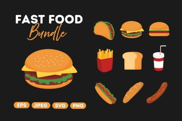 Junk Food Graphic Pack: A Designer's Review for Embroidery