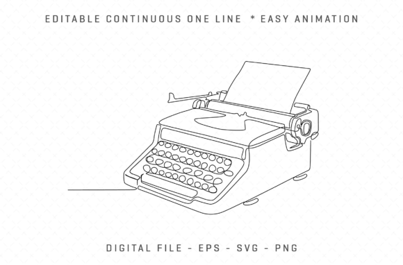 One Line Typewriter with Paper Art: A Designer's Review