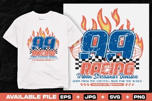 Racing Urban Streetwear Print Design: A Pro Review