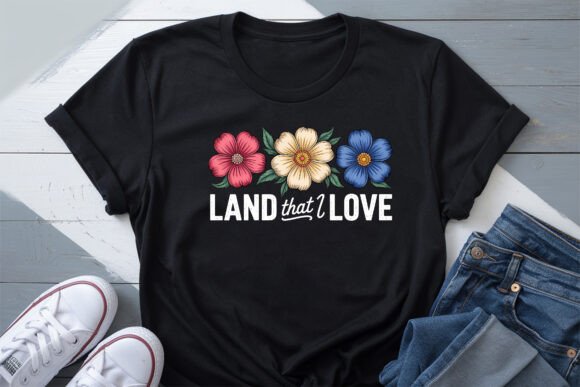 Retro 4th of July Land That I Love PNG Review