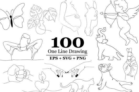 Review: 100 One Line Drawing Bundle for Embroidery