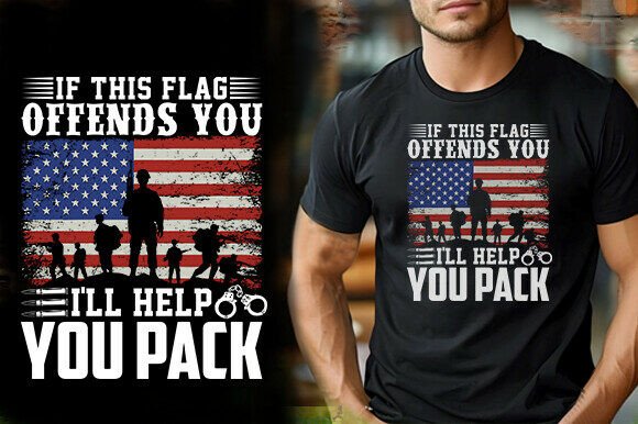 Review: If THIS FLAG OFFENDS YOU I LL HELP YOU P Design