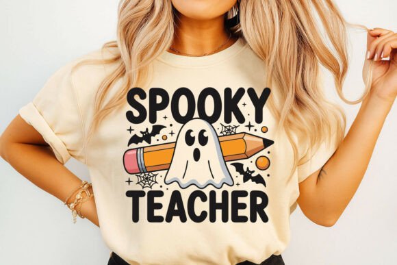Review: Spooky Teacher Halloween Illustration for Stitchers