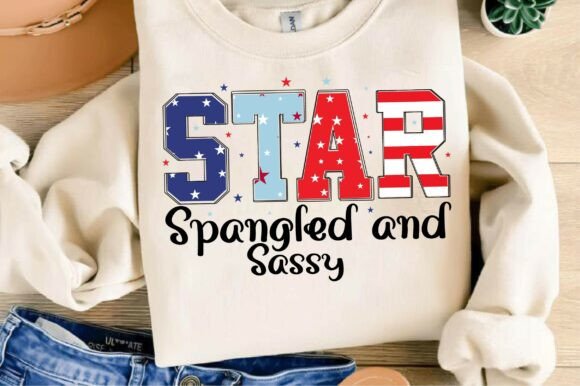 Review: Star Spangled and Sassy PNG Design for Embroidery