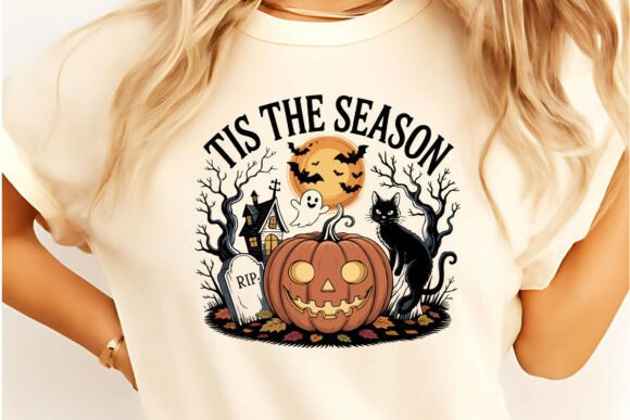 Review: Tis the Season Halloween T-Shirt Design for Stitchers