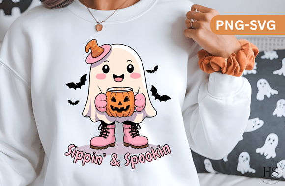 Sippin' Spookin' Cute Halloween Ghost Review